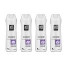 Kit Água Oxigenada Cremosa Yamá 20Vol 900ml c/ 4 Unidades