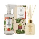 Kit Água Perfumada 500ml e Difusor de Perfumes Lenvie Figo Ambarado Arabesc Frutal