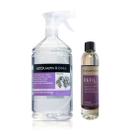 Kit Água Perfumada para Roupas 1,1L + Refil Difusor de Varetas Lavanda 200ml Acqua Aroma
