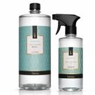 Kit Água Perfumada Spray e Refil Via Aroma Para Roupas e Tecidos