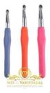 Kit Agulhas Para Croche 3un Cabo Emborrachado 8, 9 E 10mm