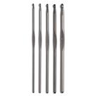 Kit Agulhas Para Crochê Prym Gun Metal - 5 Agulhas