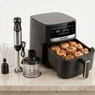 Kit air fryer 8l e mixer completo