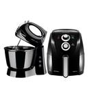 Kit Air Fryer Mondial 4L 1500W e Batedeira Mondial Pratica 3,6L 400W