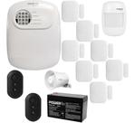 Kit Alarme Intelbras Anm 24 net App 8 Sensor Sem Fio Magnetico Ivp