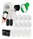 Kit Alarme Intelbras Monitorado App Celular 12 Sensor S/ Fio Kit Alarme Intelbras Monitorado App Celular 12 Sensor S/ Fio