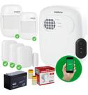 Kit Alarme Intelbras Monitorado App Celular 5 Sensor Sem Fio