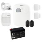Kit Alarme Intelbras Residencial Comercial 3 Sensores 24 Net Via App