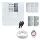 Kit Alarme Residencial Bopo 7 Sensores Sem Fio e Discadora