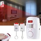 Kit Alarme Residencial Sem Fio Sensor Presença + 2 Controles