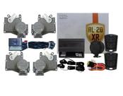 Kit Alarme + Trava Eletrica Original Prisma 2011 2012 4 pts