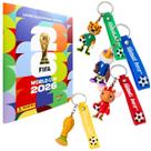 Kit Álbum Brochura e Chaveiros Copa do Mundo 2026 Panini