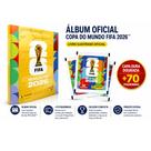 Kit Álbum Capa Dura Ouro + 70 Figurinhas - Copa Do Mundo 2026