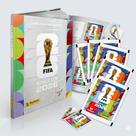 Kit Álbum Capa Prata com 500 Figurinhas Copa Do Mundo 2026 Kit Álbum Capa Prata com 500 Figurinhas Copa Do Mundo 2026