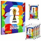 Kit Álbum Copa 2026 Capa Mole Com 35 Figurinhas FIFA
