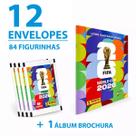 Kit Álbum Copa do Mundo 2026 Fifa World Cup 2026 Panini + 12 Pacotes de Figurinhas