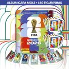 Kit Album Copa Do Mundo Fifa 2026 Capa Mole + Figurinhas 140