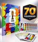 Kit Album Copa Do Mundo Fifa 2026 Capa Mole Figurinhas