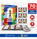 Kit Álbum Copa Do Mundo Fifa 70 Figurinhas Capa Mole 2026