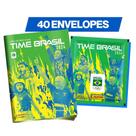 Kit Album Time Olimpíadas Paris 2024 + 200 Figurinhas (40env)