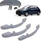 Kit Alça Teto Puxador Segurança Peugeot 207 2009 2010 2011 2012 2013 2014 2015 Original