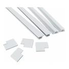 Kit Alçapão Moldura Forro Pvc 60x60 Reforçado