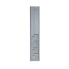 Kit alçapão - moldura forro pvc 80x80 cinza