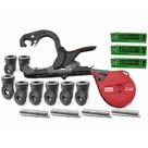 Kit alceador max tapener ht-r45c + 100 rolos de fitas + 5 caixa de grampos Kit alceador max tapener ht-r45c + 100 rolos de fitas + 5 caixa de grampos