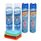 Kit Álcool Desinfetante + Limpador Uso Geral Poderoso