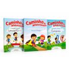 Kit Alfabetização Infantil com 3 Livros Exercitar Caligrafia Kit Alfabetização Infantil com 3 Livros Exercitar Caligrafia
