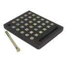 Kit Alfabeto e Algarismo Tandy Leather 1/4'' 8137-00