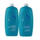 Kit Alfaparf Semi Di Lino Curls shampoo 1L e condicionador 1L cachos hidratados definidos e macios Kit Alfaparf Semi Di Lino Curls shampoo 1L e condicionador 1L cachos hidratados definidos e macios