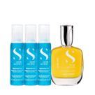 Kit Alfaparf Semi Di Lino Diamond - Cristalli 50ml + 3x Ampola 13ml