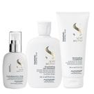 Kit Alfaparf Semi Di Lino Diamond - Shampoo 250ml + Condicionador 200ml + Fluído 125ml Kit Alfaparf Semi Di Lino Diamond - Shampoo 250ml + Condicionador 200ml + Fluído 125ml