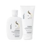 Kit Alfaparf Semi Di Lino Diamond - Shampoo 250ml + Condicionador 200ml
