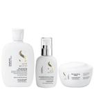 Kit Alfaparf Semi Di Lino Diamond - Shampoo 250ml + Máscara 200ml + Fluído 125ml Kit Alfaparf Semi Di Lino Diamond - Shampoo 250ml + Máscara 200ml + Fluído 125ml