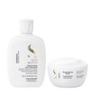 Kit Alfaparf Semi Di Lino Diamond - Shampoo 250ml + Máscara 200ml