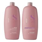 Kit alfaparf semi di lino moisture condicionador shampoo original