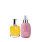 Kit Alfaparf Semi Di Lino Moisture - Fluído 125ml + Cristalli 50ml Kit Alfaparf Semi Di Lino Moisture - Fluído 125ml + Cristalli 50ml