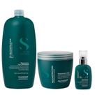 Kit Alfaparf Semi Di Lino Reconstruction - Shampoo 1L + Máscara 500ml + Creme 125ml Kit Alfaparf Semi Di Lino Reconstruction - Shampoo 1L + Máscara 500ml + Creme 125ml