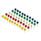 Kit Alfinete Cabeça Redonda 9mm Cores Sortidas