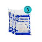 Kit Algodão Hidrófobo Impermeável Cotlín 500g com 3 unidades Kit Algodão Hidrófobo Impermeável Cotlín 500g com 3 unidades