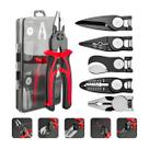 Kit Alicate 5 Em 1 Universal Desencapador Corte Cabos Fio Homegoods