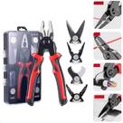 Kit Alicate 5em1 Cortador Decapador Crimpador Multifuncional