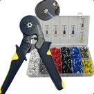 Kit alicate crimpar 1900 terminais 0.25 a 6mm2 bomvink bom-3706 Kit alicate crimpar 1900 terminais 0.25 a 6mm2 bomvink bom-3706