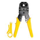 Kit Alicate Crimpar Desencapar Cortar Fios RJ45 RJ11 Profissional
