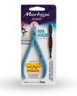 Kit Alicate Cutícula e Pinça Decorada Merheje Basic Aço Inoxidável