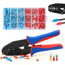 Kit Alicate de Crimpar 0.25 6,64MM² Terminais Ilhós Tubolar 200 Peças Profissional