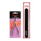 Kit Alicate de Unhas + Lixa Profissional Abrasiva - Kiss New York Kit Alicate de Unhas + Lixa Profissional Abrasiva - Kiss New York