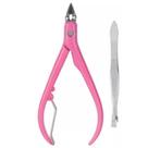 Kit Alicate para Cutículas 10,4cm + Pinça Sobrancelha LBasic